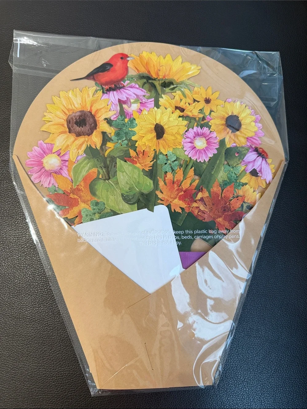 Love Pop “Golden Sunflower Bouquet” Pop-Up Paper Flower Bouquet
